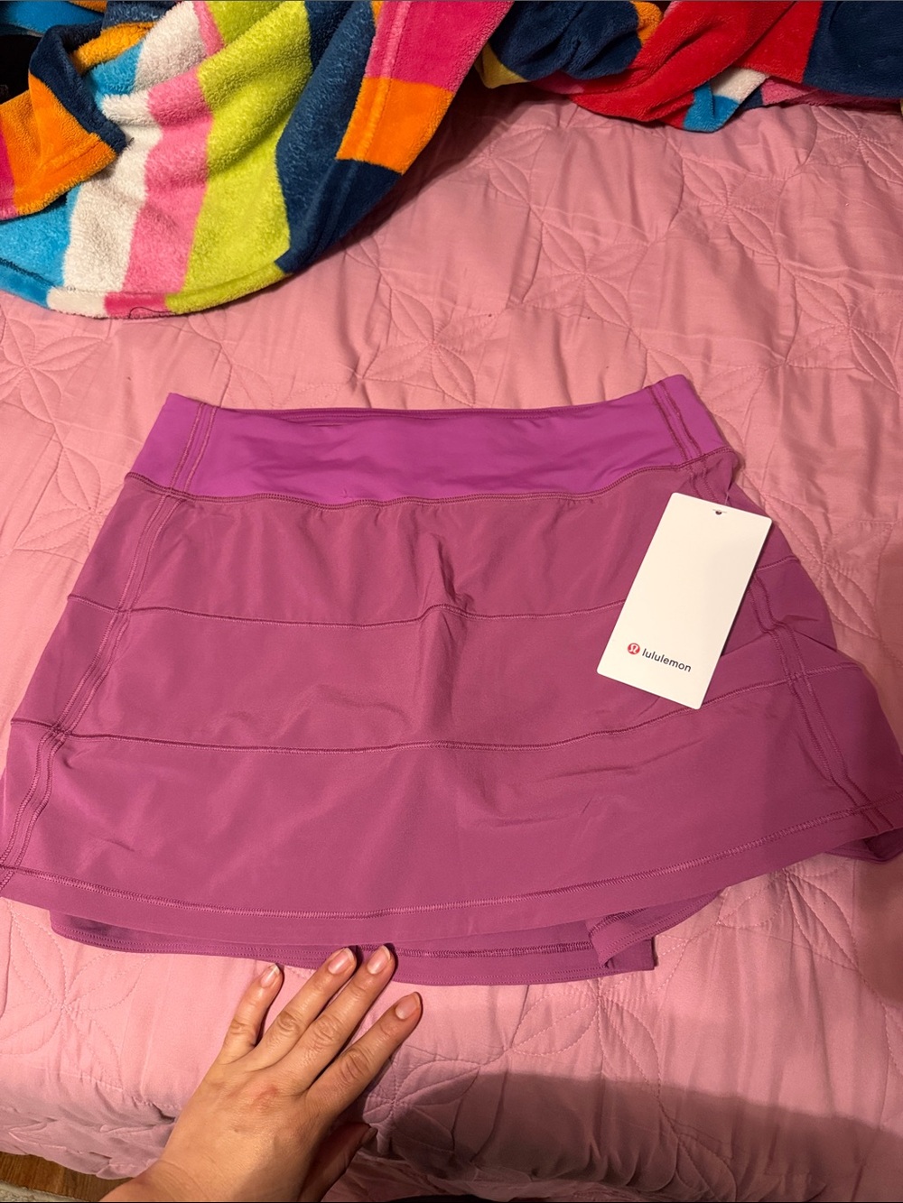 lululemon athletica Purple/Pink Athletic Skirt